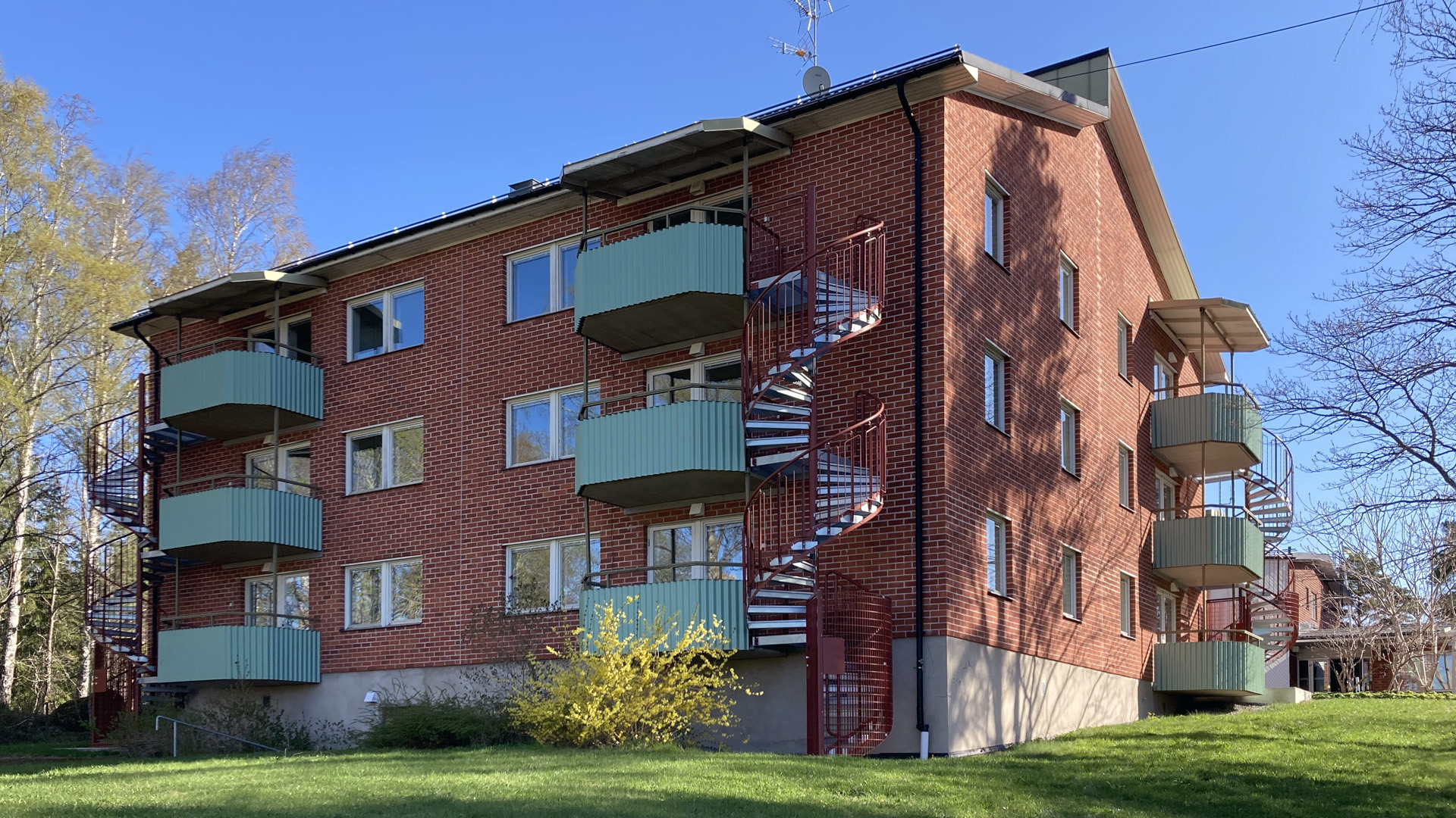 Flerfamiljshus i flera våningar