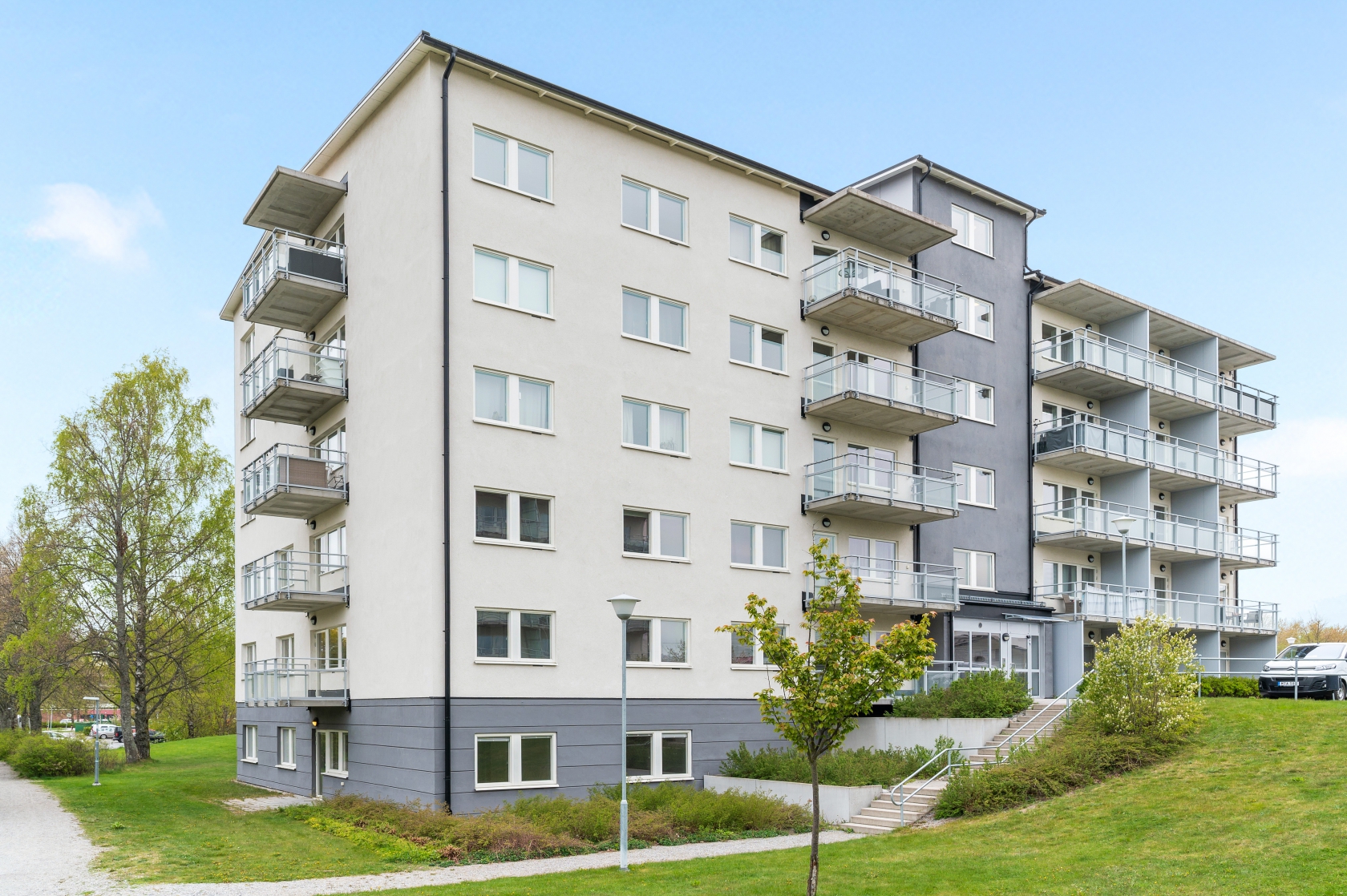 Flerfamiljshus i flera våningar