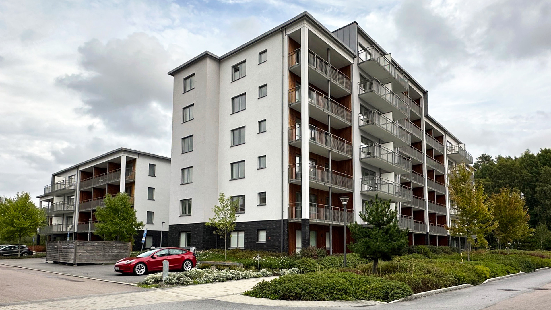 Flerfamiljshus i flera våningar