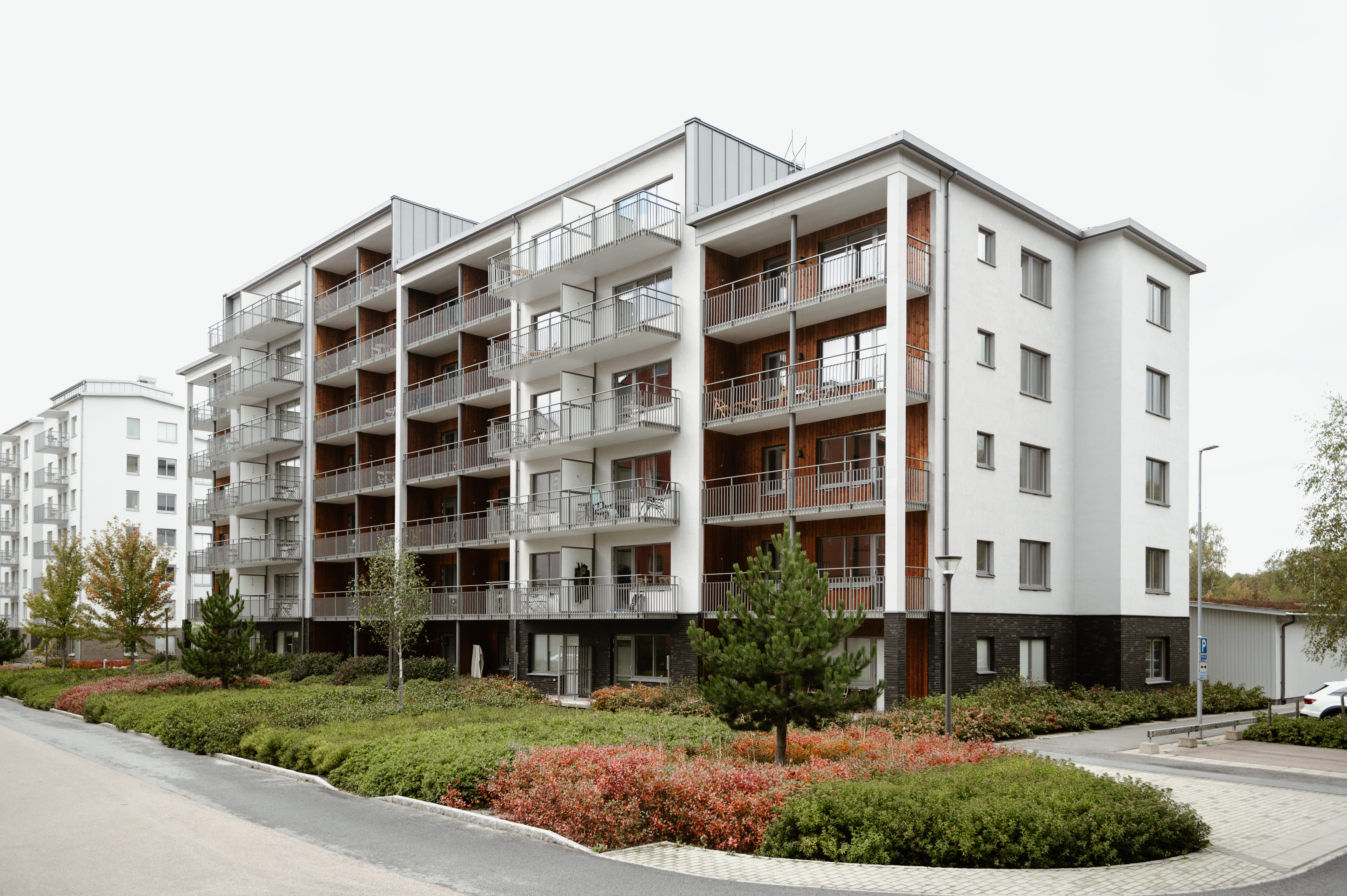 Flerfamiljshus i flera våningar