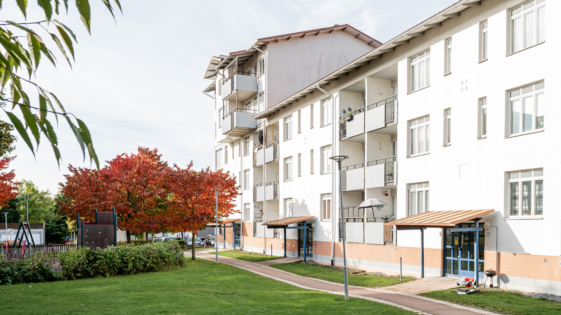 Flerfamiljshus i flera våningar